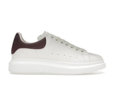Alexander McQueen Oversized Off-White Bordeaux