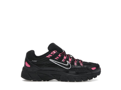 Nike P-6000 Pink Blast Metallic Silver Black (GS) - authentic Nike sneakers