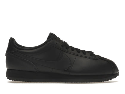 Nike Cortez Basic Leather Triple Black - authentic Nike sneakers