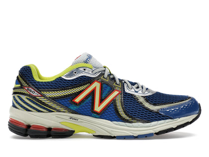 New Balance 860v2 Aimé Leon Dore Blue Yellow - authentic New Balance sneakers