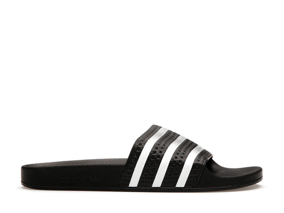 adidas Adilette Slides Black White