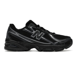 New Balance 740 Black Silver Metallic (GS) - authentic New Balance sneakers