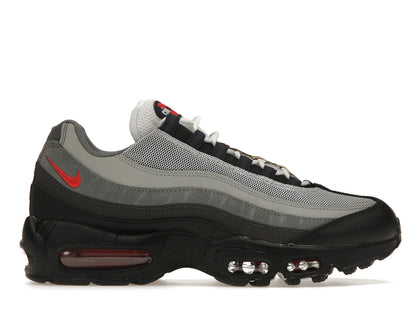 Nike Air Max 95 Track Red Smoke Grey - authentic Nike sneakers