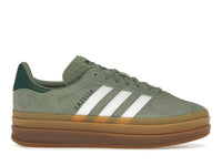 adidas Gazelle Bold Silver Green Gum (Damen)