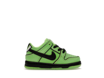 Nike SB Dunk Low The Powerpuff Girls Buttercup (TD) - authentic Nike sneakers