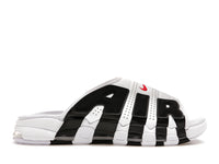 Nike Air More Uptempo Slide White Varsity Red