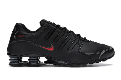Nike Shox NZ Black Varsity Red - authentic Nike sneakers