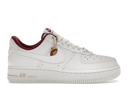 Nike Air Force 1 Low '07 SE Just Do It Summit White Team Red (Women's) - authentic Nike sneakers