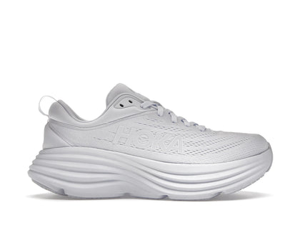 Hoka One One Bondi 8 Triple White (Women's) - authentic Hoka One One sneakers