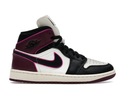 Jordan 1 Mid SE Bordeaux (Women's) - authentic Jordan sneakers