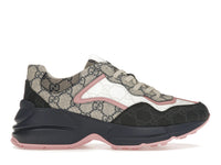 Gucci Rhyton Sneaker Beige Blue Monogram (Women's)