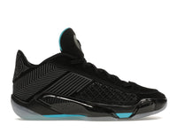 Jordan 38 Low Black Gamma Blue (Translucent Sole)
