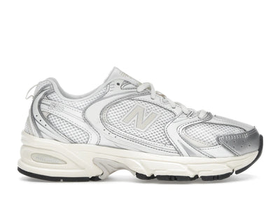 New Balance 530 Silber Metallic Leinen