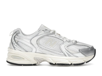 New Balance 530 Silver Metallic Linen - authentic New Balance sneakers