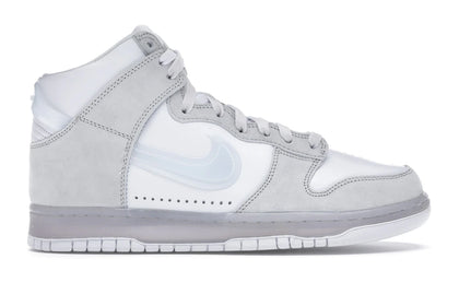 Nike Dunk High Slam Jam White Pure Platinum - authentic Nike sneakers