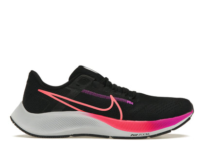 Nike Air Zoom Pegasus 38 Black Hyper Violet - authentic Nike sneakers