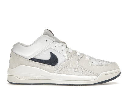Jordan Stadium 90 White Midnight Navy - authentic Jordan sneakers