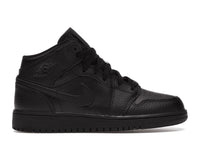 Jordan 1 Mid Schwarz (GS)