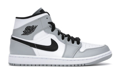 Jordan 1 Mid Light Smoke Grey - authentic Jordan sneakers