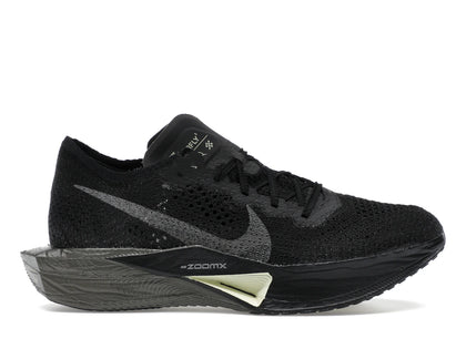 Nike ZoomX Vaporfly 3 Black Olive Aura Metallic Medium Ash - authentic Nike sneakers