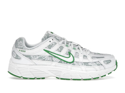 Nike P-6000 Summit White Kelly Green (Women's) - authentic Nike sneakers