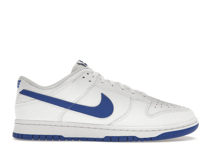 Nike Dunk Low White Hyper Royal - authentic Nike sneakers