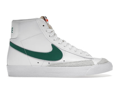 Nike Blazer Mid 77 Vintage White Malachite Green (Women's) - authentic Nike sneakers