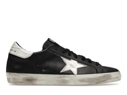 Golden Goose Super-Star Black White Leather - authentic Golden Goose sneakers