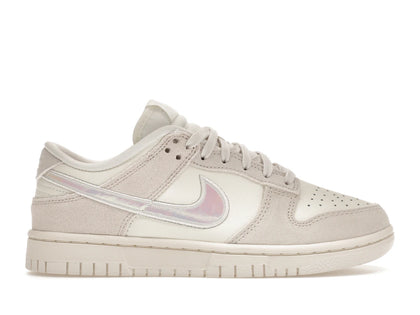 Nike Dunk Low Sail Iridescent Swoosh (Women's) - authentic Nike sneakers