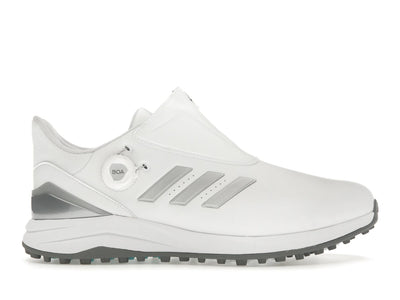 adidas Solarmotion BOA 24 Spikeless Golf Cloud White Silver Metallic Blue Burst