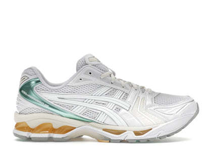ASICS Gel-Kayano 14 White Mint Gold - authentic ASICS sneakers