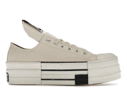 Converse DRKSHDW Chuck Taylor All Star DBL DRKSTAR Ox Rick Owens DRKSTAR Natural Ivory - authentic Converse sneakers