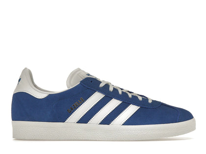 adidas Gazelle Blue Cloud White Gold Metallic - authentic adidas sneakers