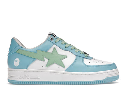 A Bathing Ape Bape Sta Pastel Blue - authentic BAPE sneakers