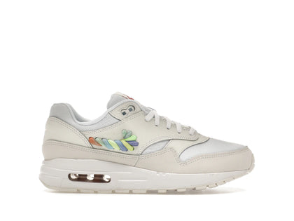 Nike Air Max 1 SE White Rainbow Lace Swoosh (GS) - authentic Nike sneakers