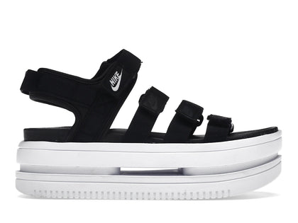Nike Iconic Classic Sandal Black White White (Women's) - authentic Nike sneakers