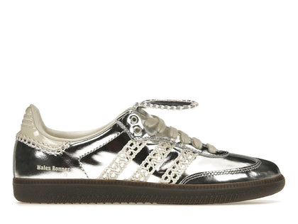adidas Samba Wales Bonner Silver - authentic adidas sneakers