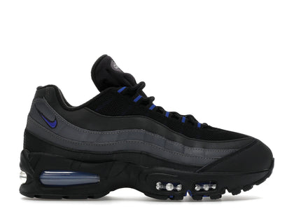 Nike Air Max 95 Big Bubble Black Game Royal - authentic Nike sneakers