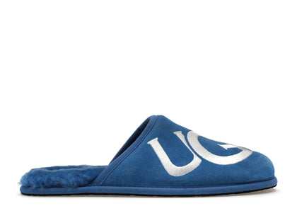 UGG Scuff Logo Slipper Classic Blue White - authentic UGG sneakers