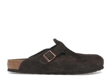 Birkenstock Boston Suede Mocca - authentic Birkenstock sneakers
