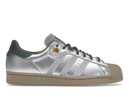 adidas Superstar Yanwai Matte Silver - authentic adidas sneakers