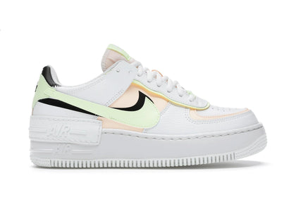 Nike Air Force 1 Low Shadow Summit White Barely Volt Crimson Tint (Women's) - authentic Nike sneakers