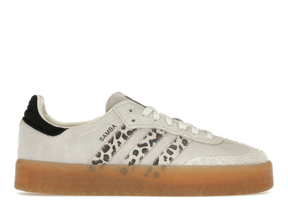 adidas Sambae Leopard Off White (Women's) - authentic adidas sneakers