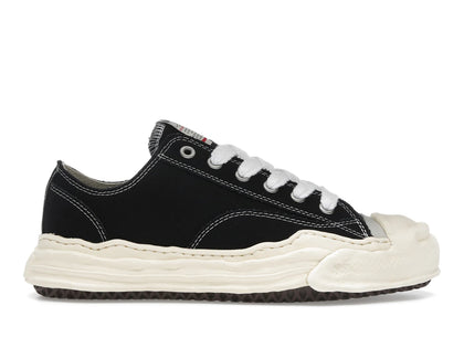 Maison Mihara Yasuhiro Hank Vintage Sole Canvas Low Black - authentic Maison Mihara Yasuhiro sneakers