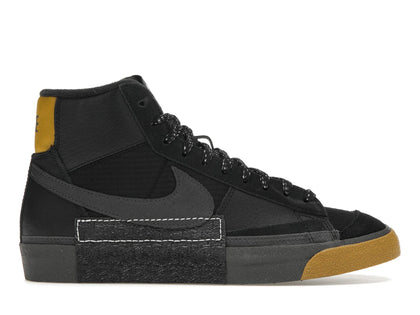 Nike Blazer Mid Pro Club Black Bronzine - authentic Nike sneakers