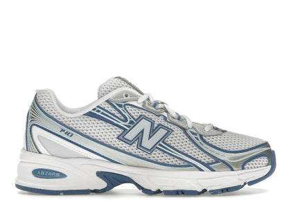 New Balance 740v2 White Ice Blue Sea Lime - authentic New Balance sneakers