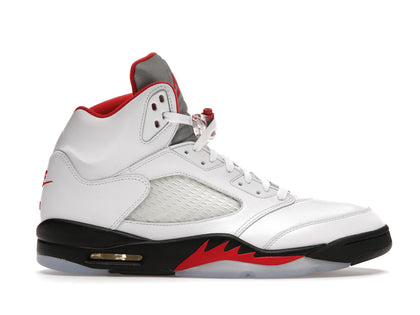 Jordan 5 Retro Fire Red Silver Tongue (2020) - authentic Jordan sneakers