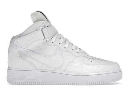 Louis Vuitton Nike Air Force 1 Mid By Virgil Abloh White - authentic Louis Vuitton sneakers