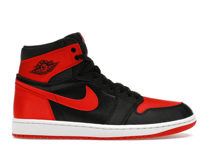 Jordan 1 Retro High OG Satin Bred (Women's) - authentic Jordan sneakers