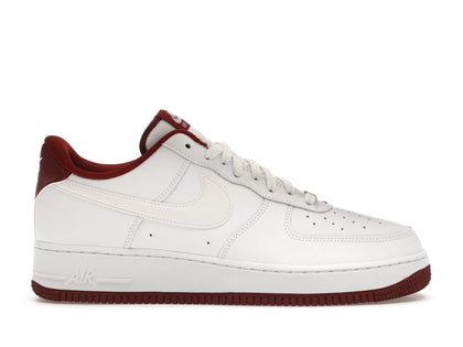 Nike Air Force 1 Low '07 White Dark Beetroot - authentic Nike sneakers